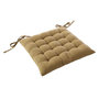 Voir la diapositive 1 : Paris Prix Galette de Chaise Piquée  Cambria  38x38cm Ocre
