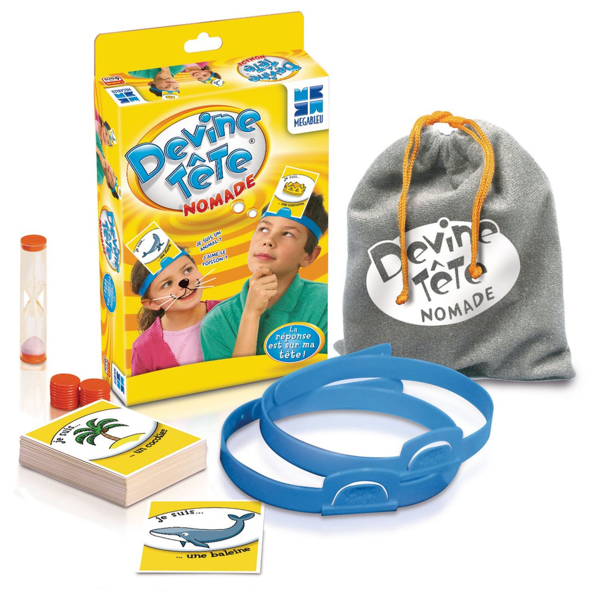 MEGABLEU Jeu Devine tête nomade