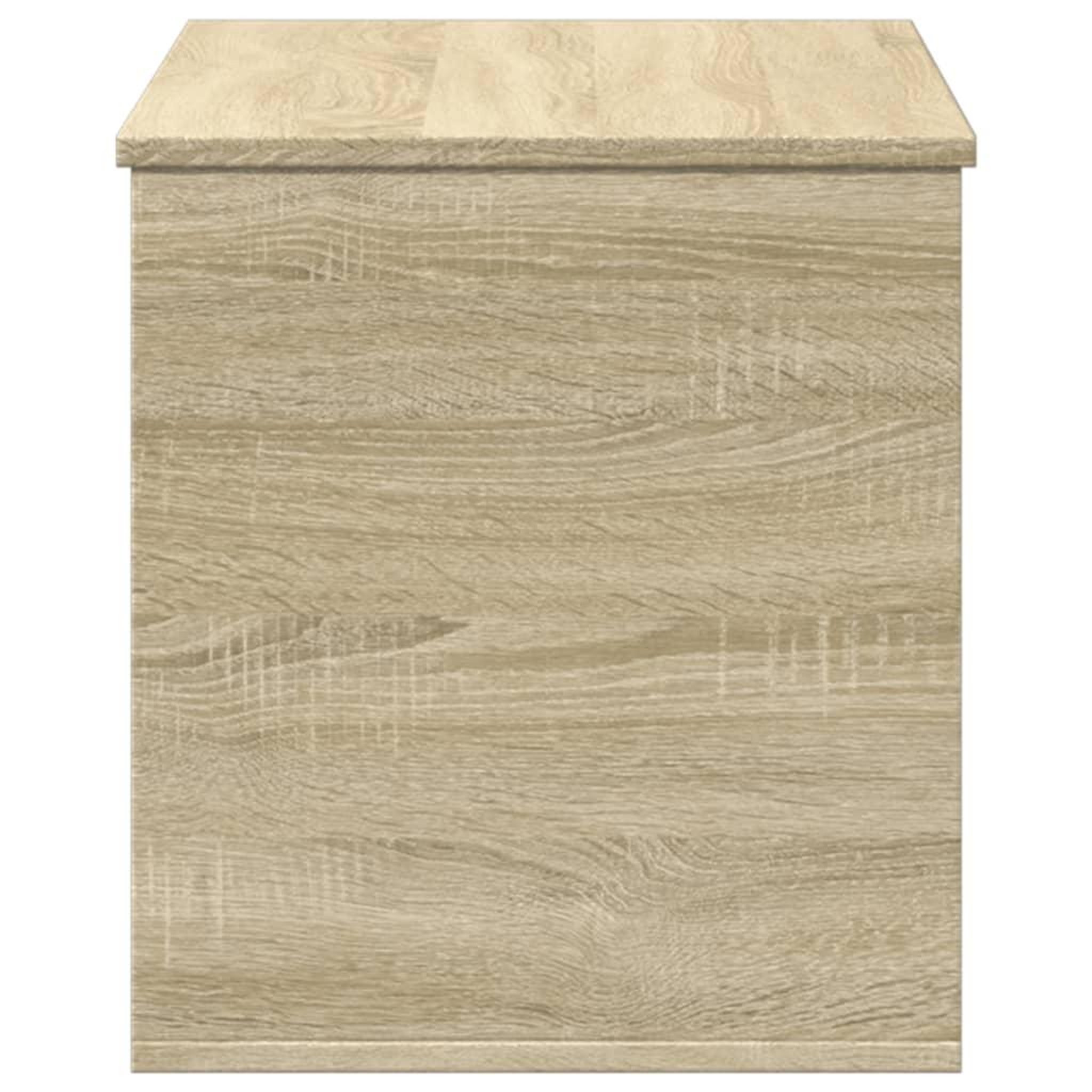Voir la diapositive 5 : VIDAXL Boîte de rangement chene sonoma 100x42x46 cm bois d'ingenierie