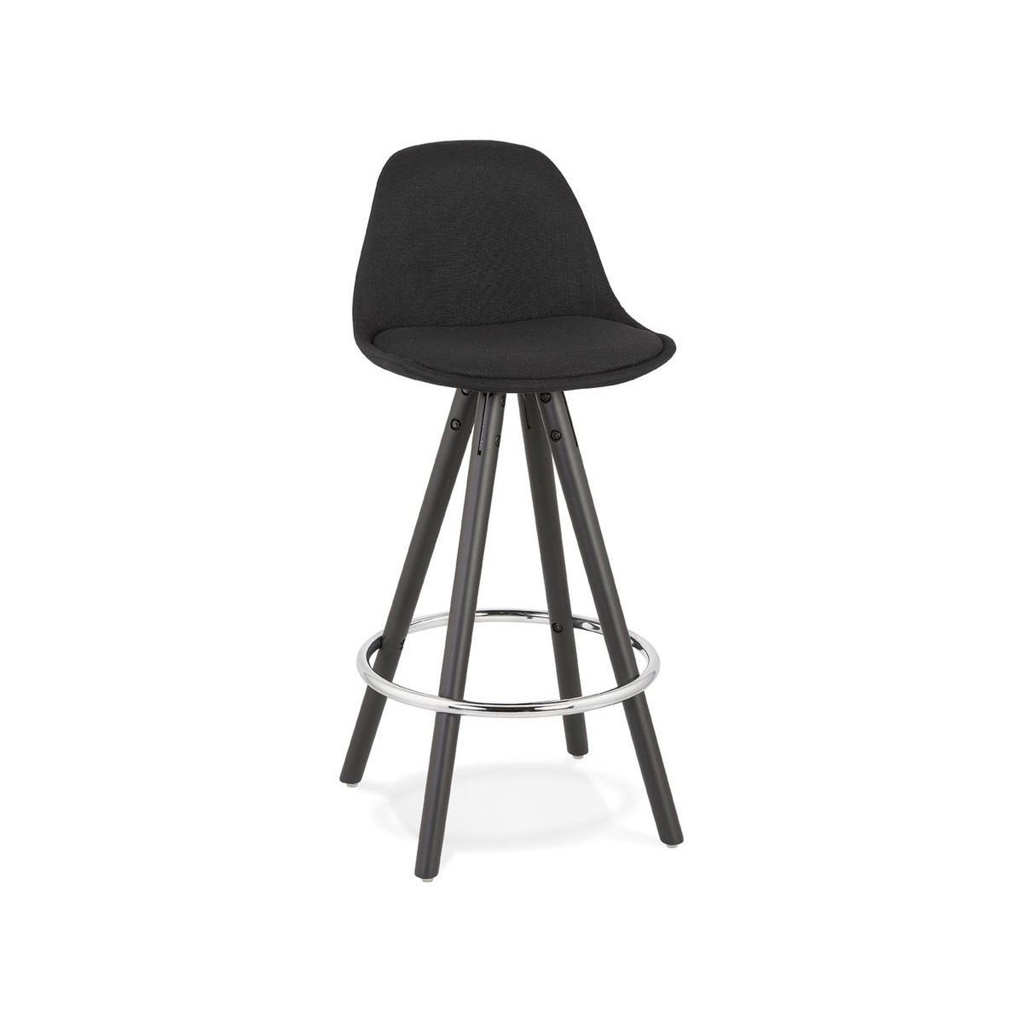 Voir la diapositive 1 : Paris Prix Tabouret de bar design  cariboa  87cm noir