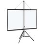 Voir la diapositive 5 : VIDAXL Écran de projection avec trépied 72 pouces 16 9