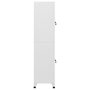 Voir la diapositive 4 : VIDAXL Armoire a casier avec 2 compartiments 38x45x180 cm
