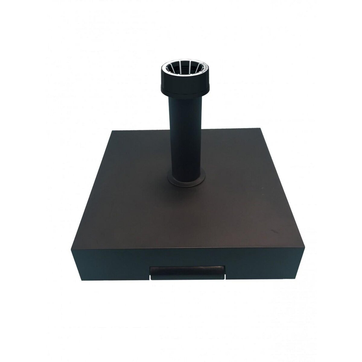 CENTRALE BRICO Pied de parasol lesté noir, 40 kg