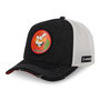 Voir la diapositive 1 : CAPSLAB Casquette trucker prémium avec filet Looney Tunes Bugs Hand