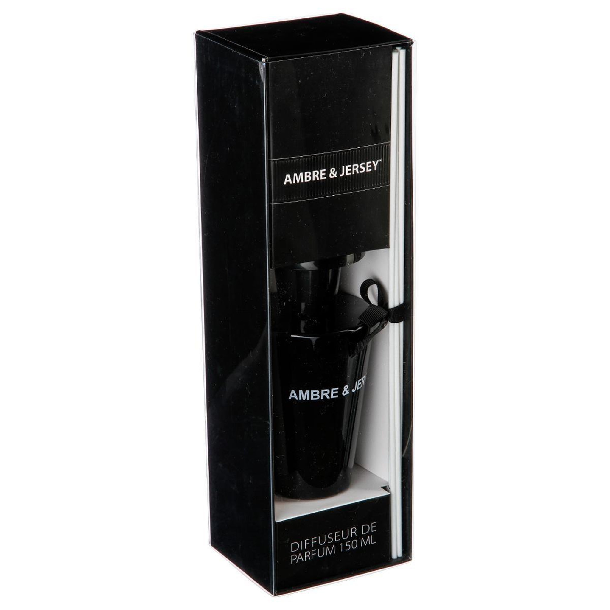 Voir la diapositive 2 : ATMOSPHERA Diffuseur de parfum avec 6 bâtons 150ml ambre & jersey