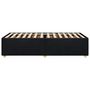 Voir la diapositive 5 : VIDAXL Cadre de lit sans matelas noir 90x200 cm tissu