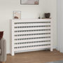 Voir la diapositive 1 : VIDAXL Cache-radiateur Blanc 108,5x19x84 cm Bois massif de pin