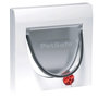 Voir la diapositive 1 : PETSAFE PetSafe Chatiere manuelle a 4 voies avec tunnel Classic 917 Blanc