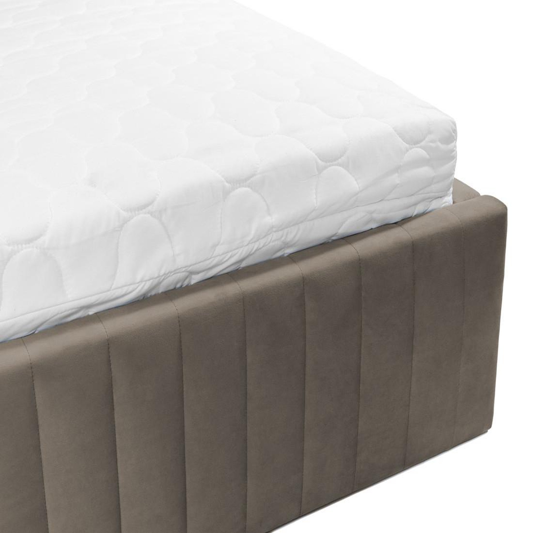Voir la diapositive 6 : BEST MOBILIER Stuart - lit coffre - 180x200 cm - sommier inclus - en velours