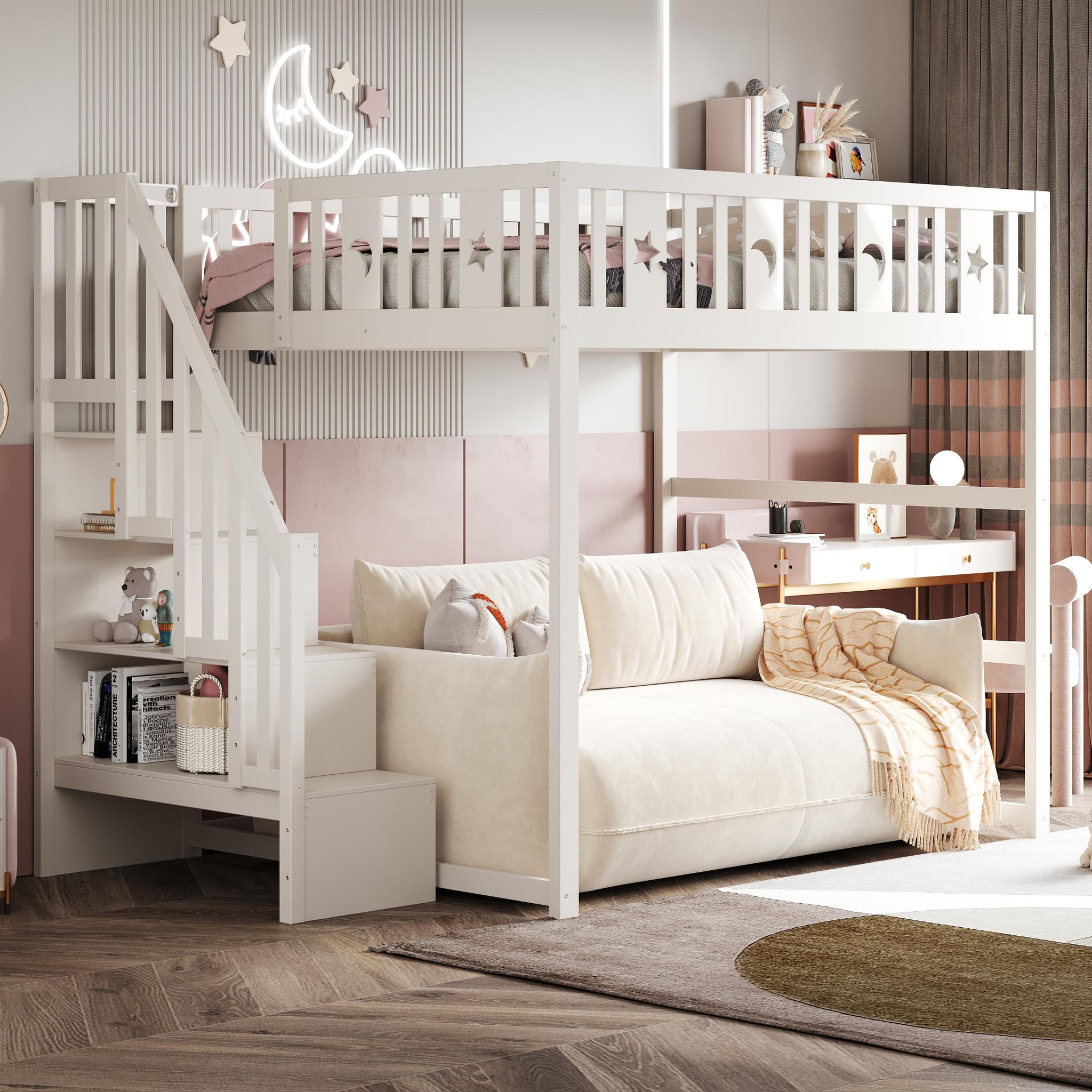 Voir la diapositive 5 : MERAX Lit mezzanine enfant