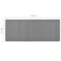 Voir la diapositive 6 : VIDAXL Tapis de couloir Gris fonce 80x200 cm