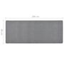 Voir la diapositive 6 : VIDAXL Tapis de couloir Gris fonce 80x200 cm