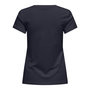 Voir la diapositive 2 : Only T-shirt Bleu Femme Only Pay Life