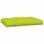 Voir la diapositive 5 : VIDAXL Coussins de palette lot de 5 vert vif tissu