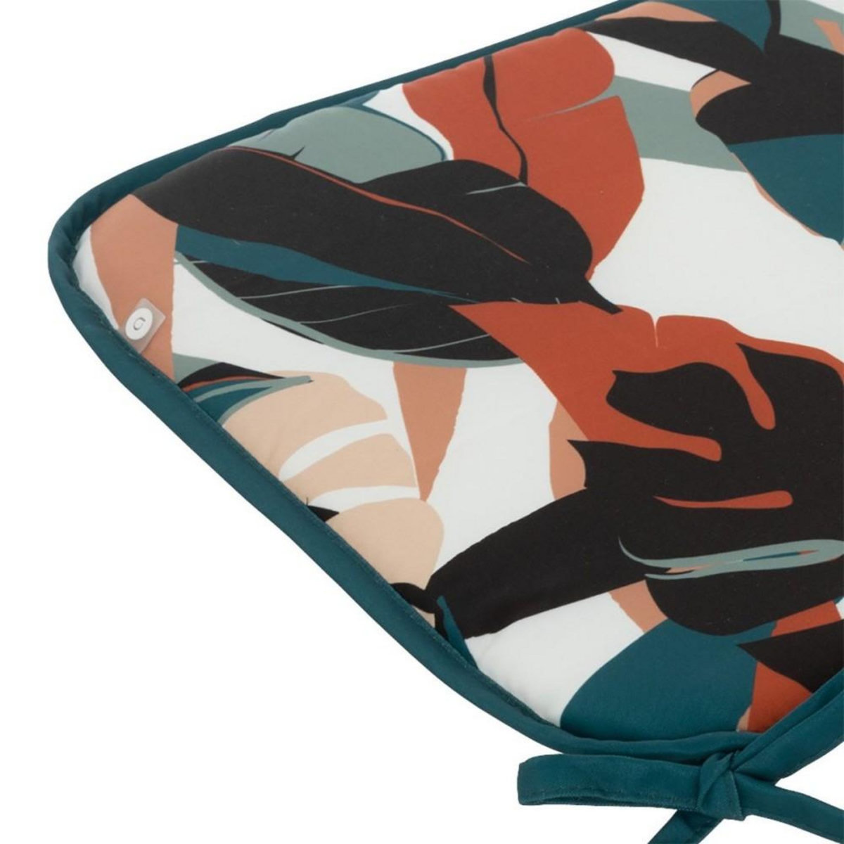 ATMOSPHERA Lot de 4 galettes de chaise extérieur Feuilles 38x38 cm