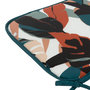 Voir la diapositive 3 : ATMOSPHERA Lot de 4 galettes de chaise extérieur Feuilles 38x38 cm