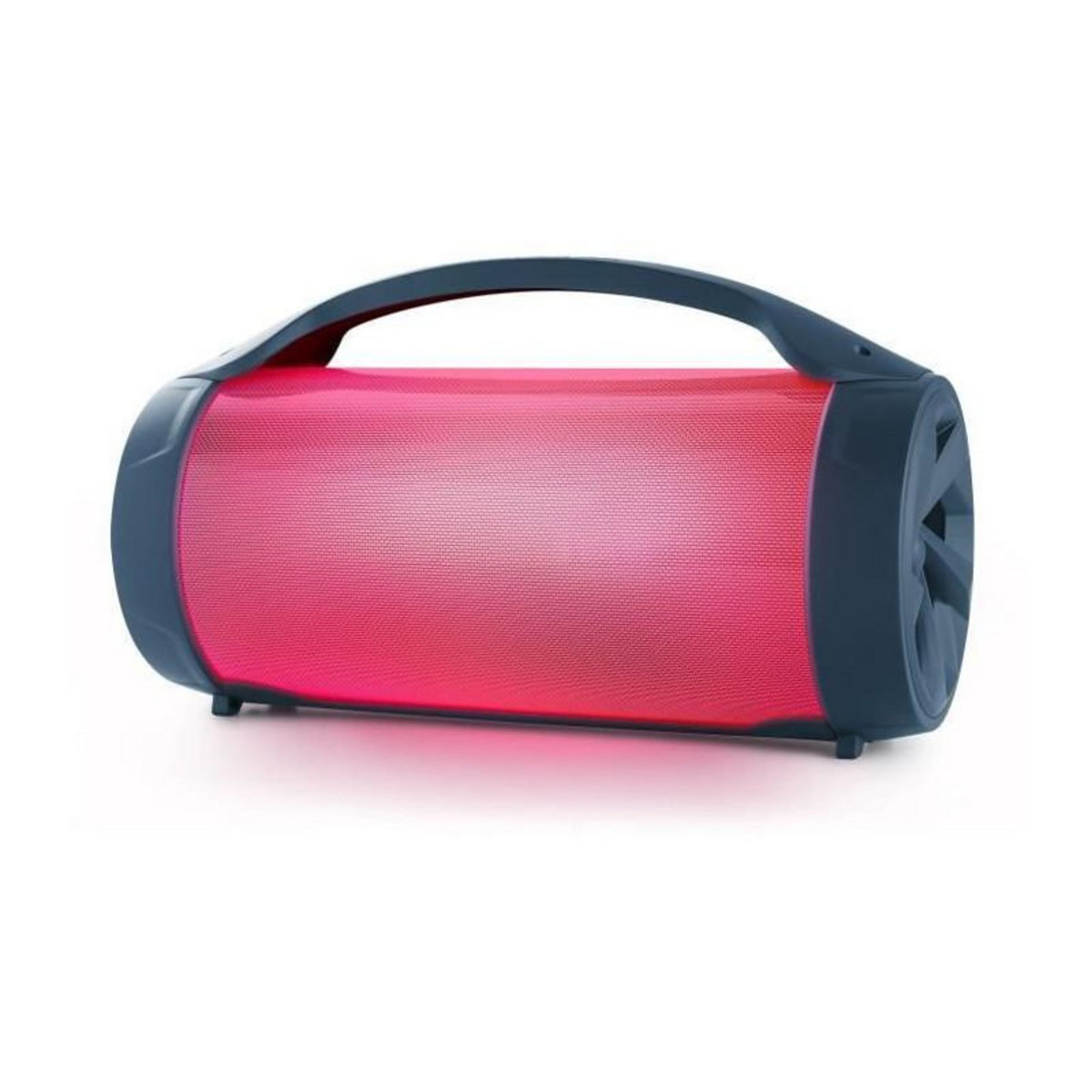 BIGBEN PARTY BIGBEN PARTYBTLITEDB - Enceinte lumineuse sans fil - Bluetooth - Micro inclus - Effets lumineux - 50W - Dark blue