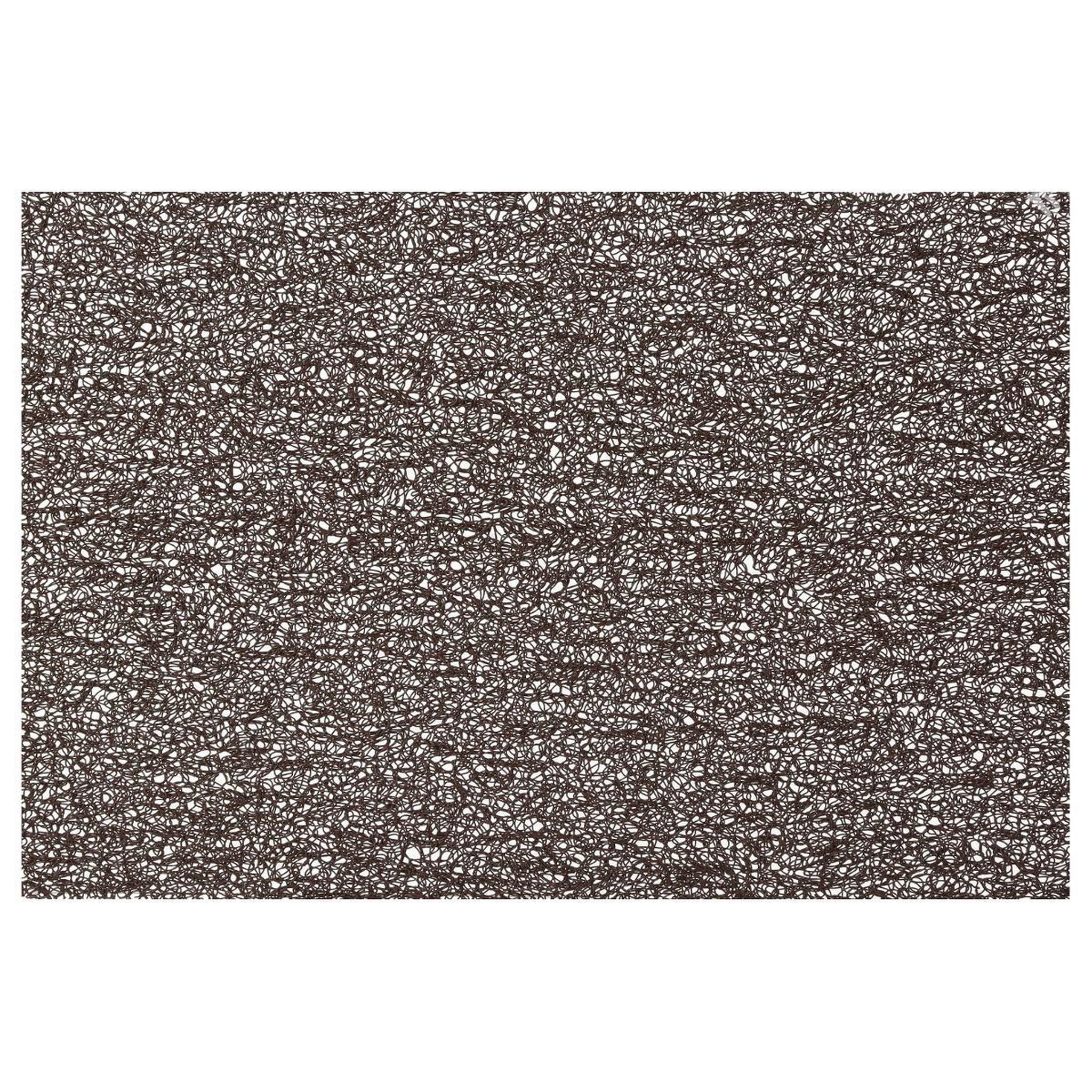 Voir la diapositive 1 : SECRET DE GOURMET Set de Table Rectangulaire  Spaghetti  30x44cm Gris