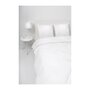Voir la diapositive 4 : ABEIL ABEIL Lot de 2 Oreillers a memoire de forme matelasses 60x60 cm blanc