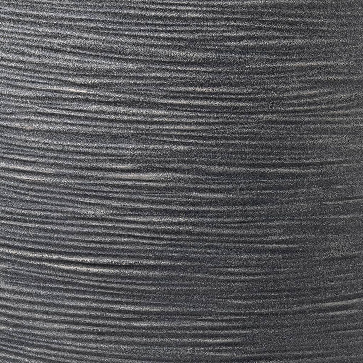 CAPI Capi Pot a fleurs Waste Rib 46x58 cm Gris