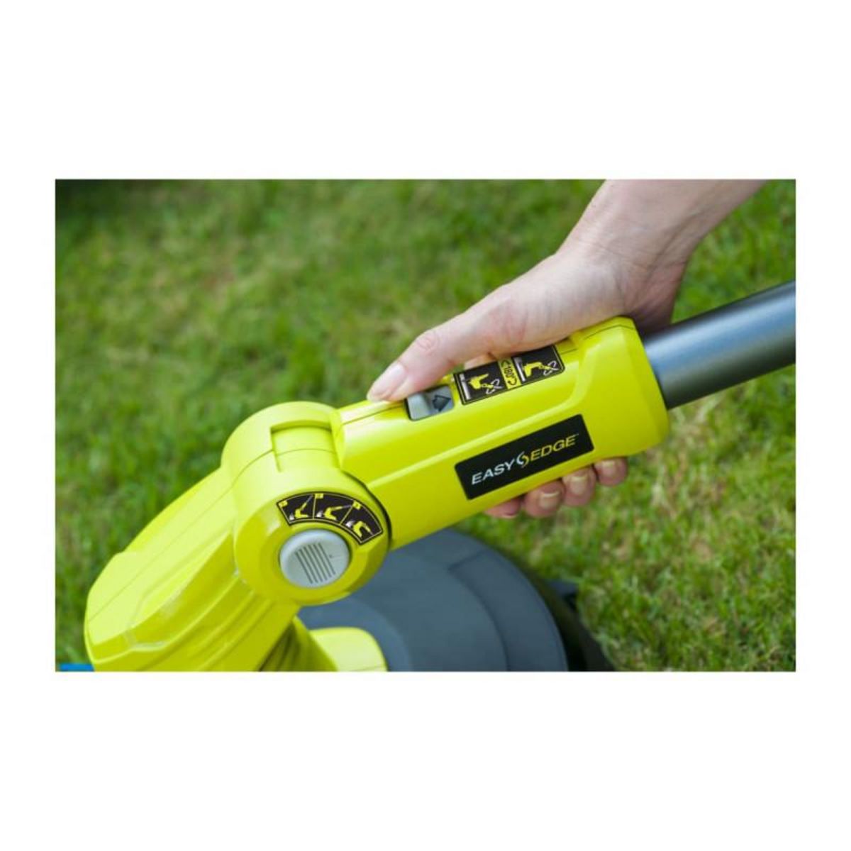 Ryobi [JAMAIS UTILISÉ] Coupe bordures - dresse bordures RYOBI 18V One+ - 1 batterie 5.0 Ah - 1 chargeur r
