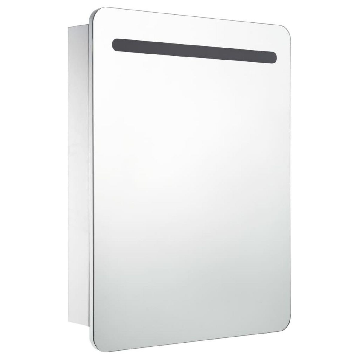 VIDAXL Armoire de salle de bain a miroir LED 60x11x80 cm