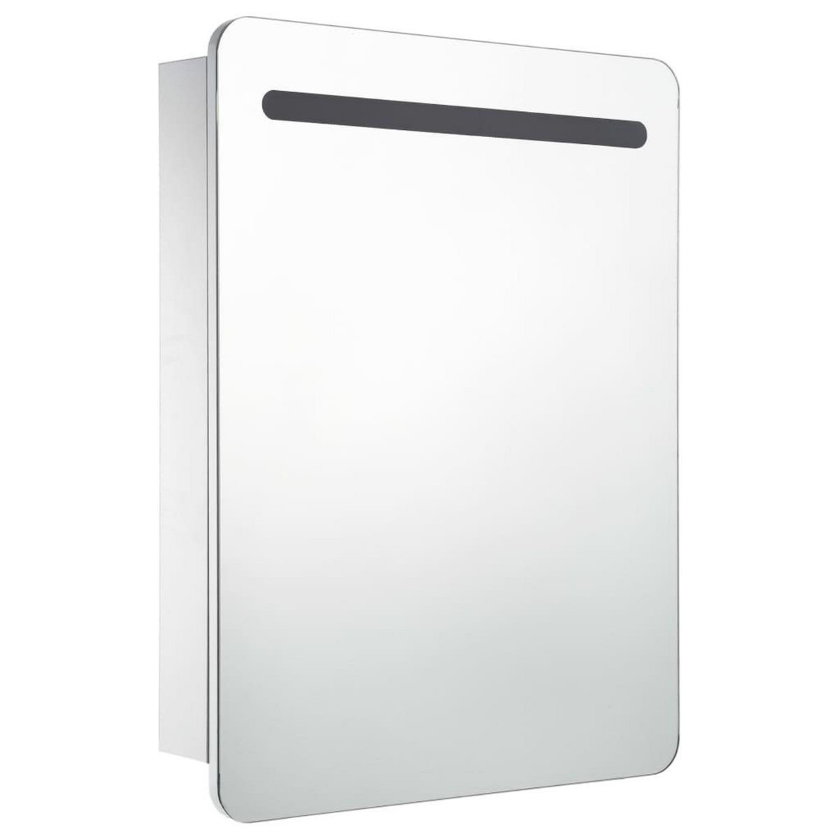 VIDAXL Armoire de salle de bain a miroir LED 60x11x80 cm