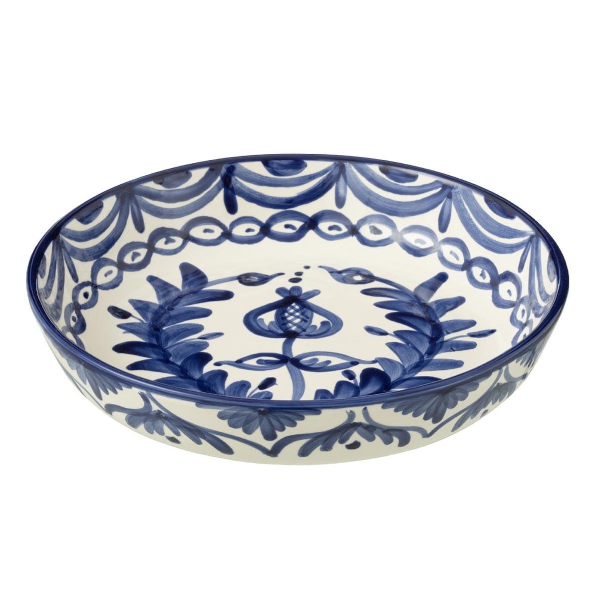Paris Prix Coupelle Basse en Céramique  Granada  25cm Bleu Cobalt
