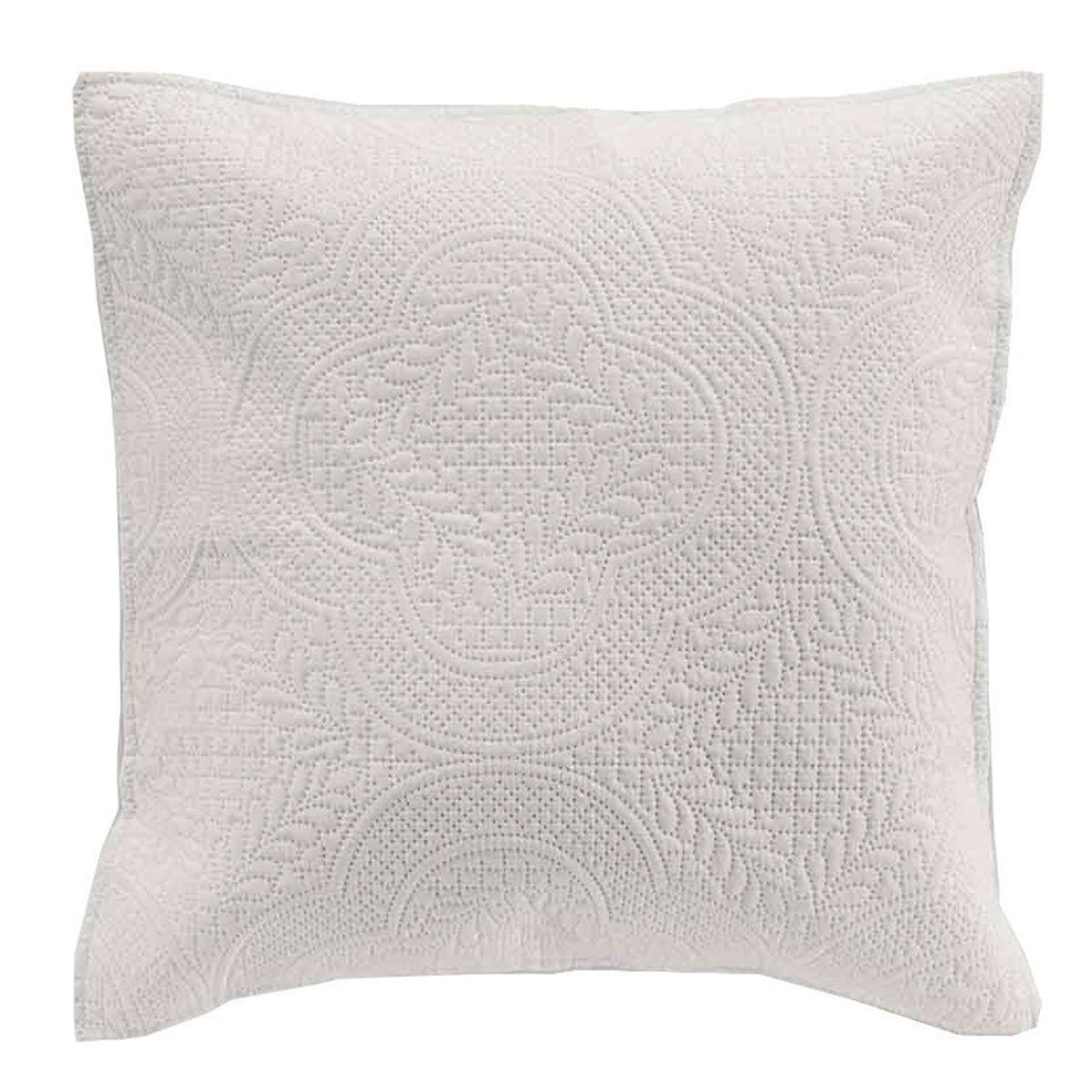 Douceur d'Intérieur Housse de coussin  romane  40x40cm lin