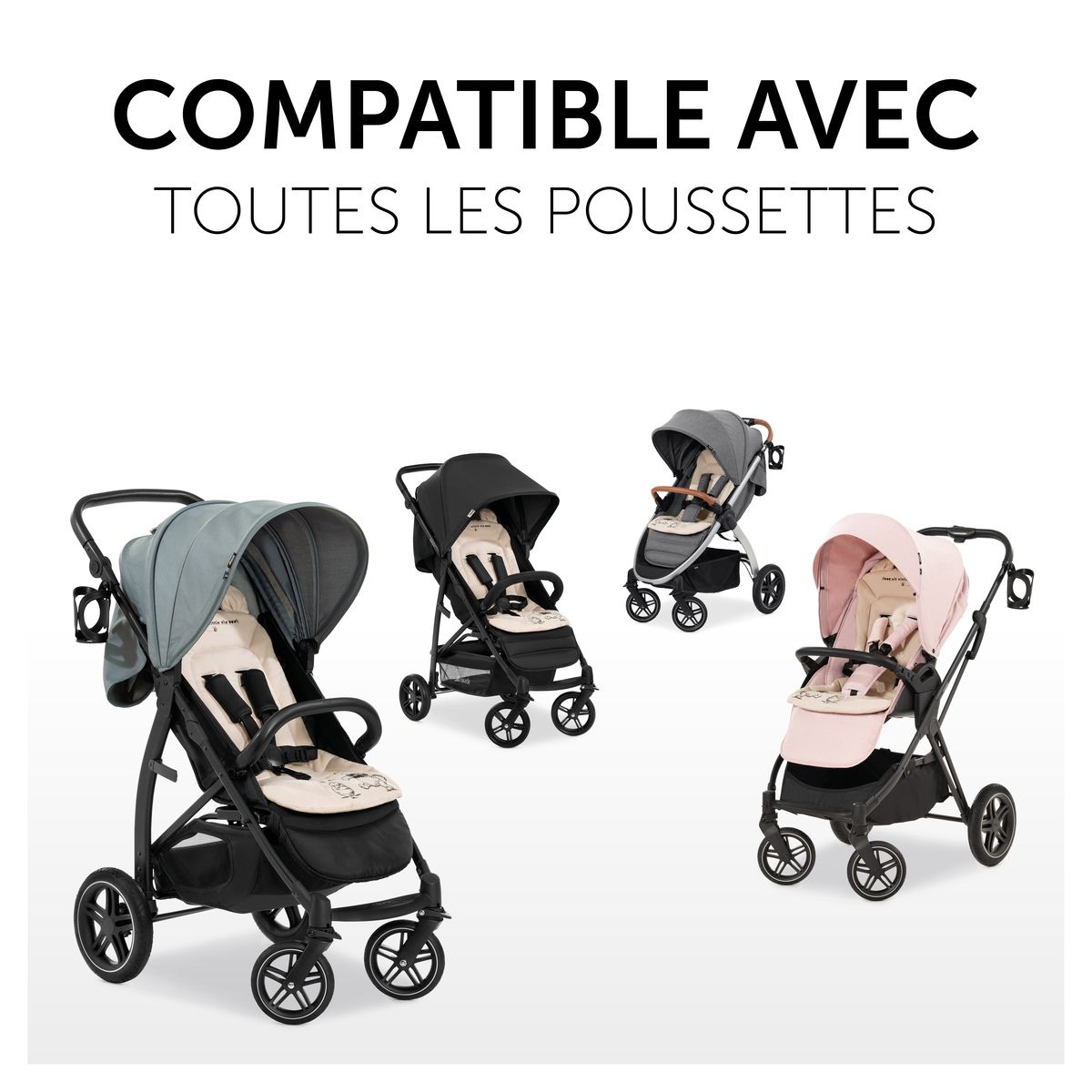 HAUCK Sur-assise pour poussette Pushchair Seat Liner