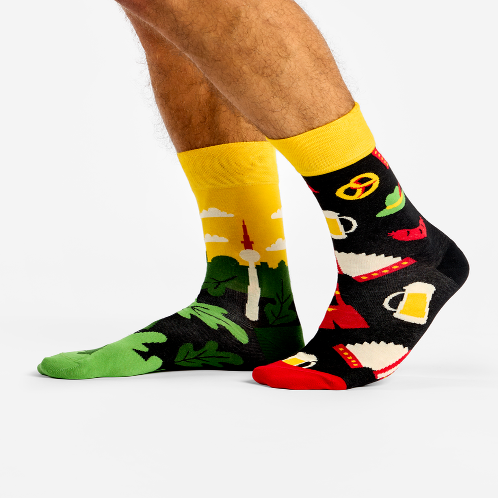 Voir la diapositive 2 : DEDOLES Chaussettes l'allemagne (et sa bière)