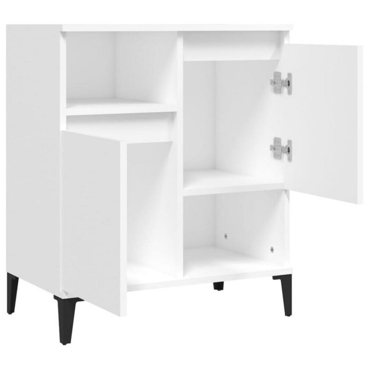 VIDAXL Buffet Blanc 60x35x70 cm Bois d ingénierie