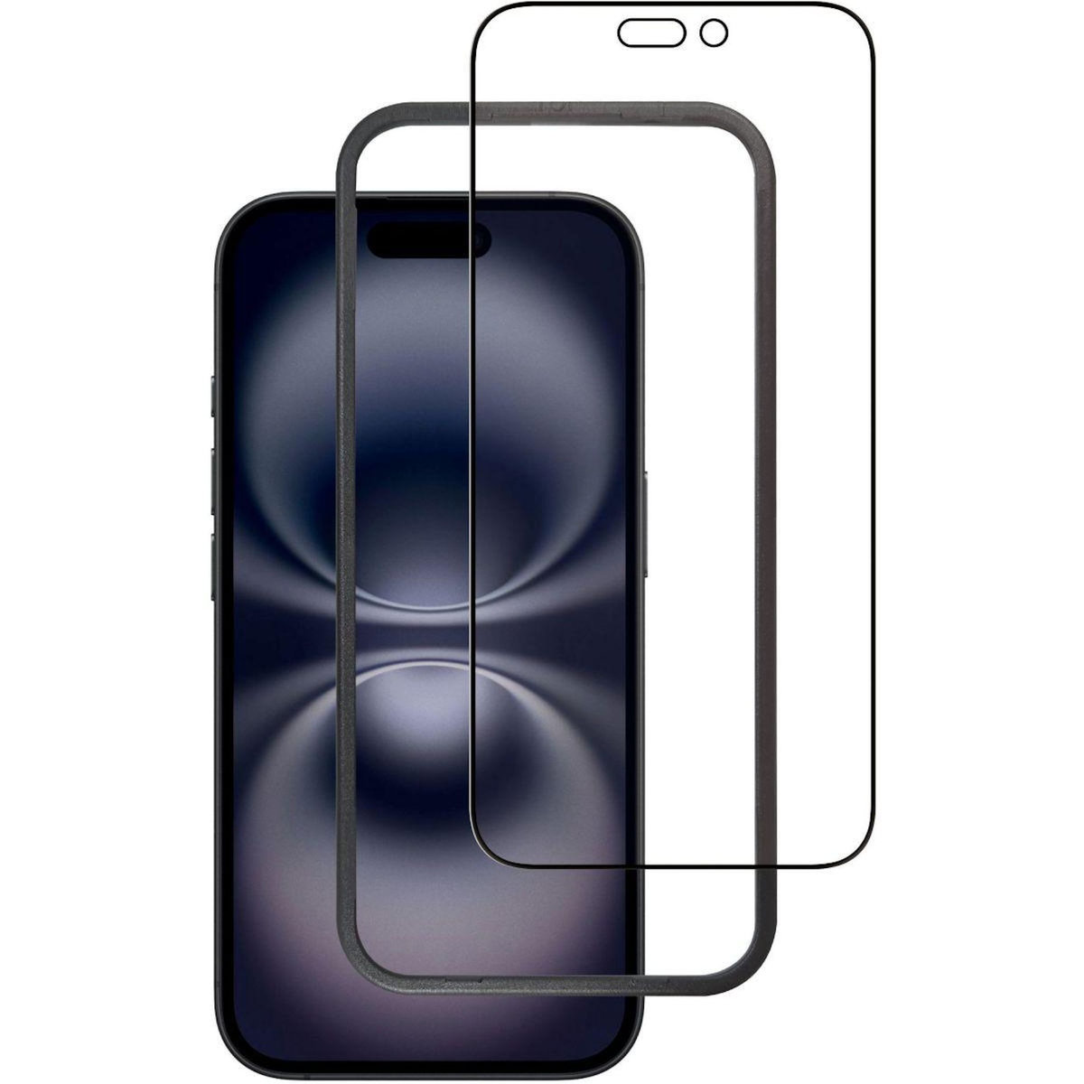 ADEQWAT Protège écran iPhone 17 Pro Max anti lumière Bleu