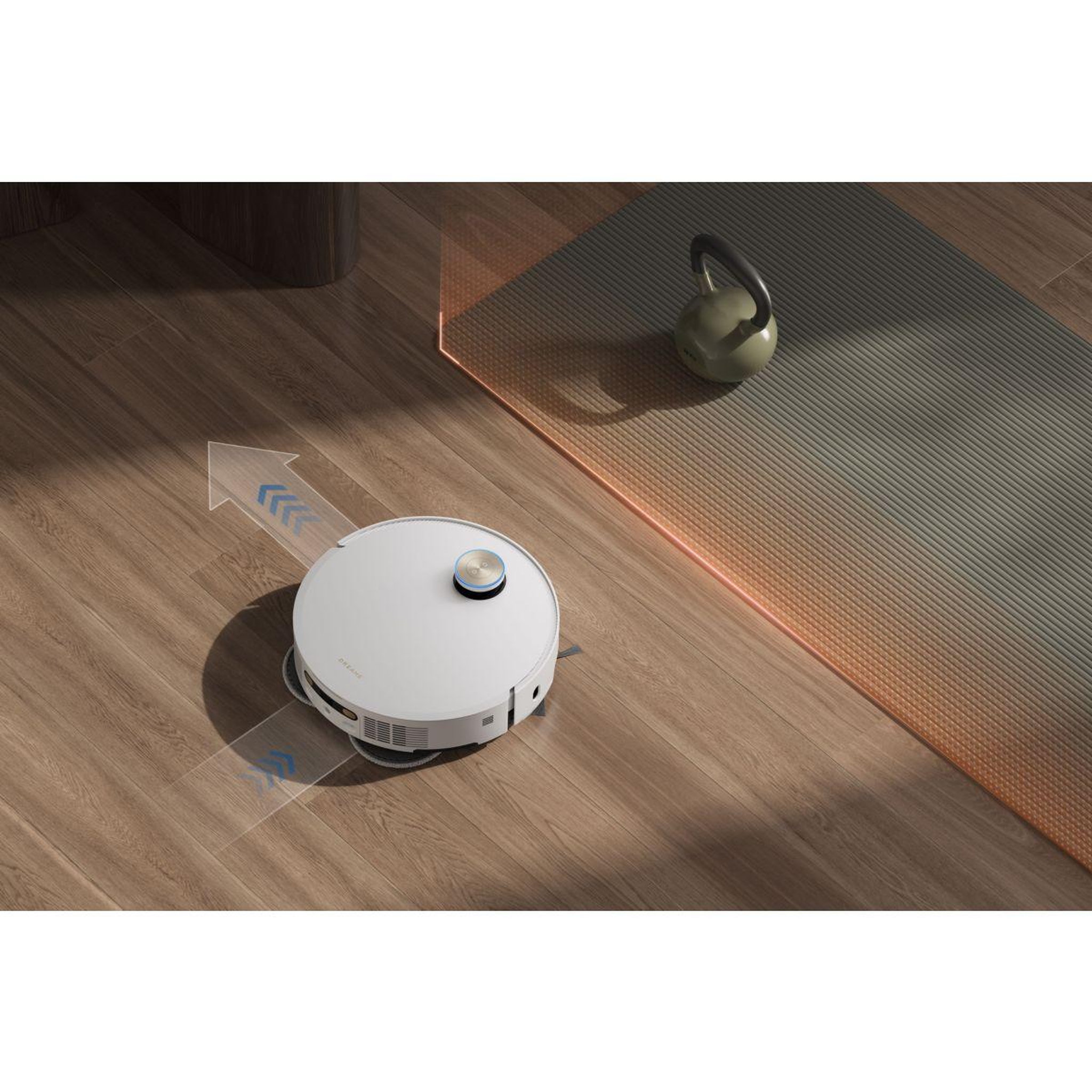 Voir la diapositive 3 : DREAME Robot aspirateur laveur x50 ultra complete white