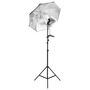Voir la diapositive 5 : VIDAXL Kit de studio photo avec eclairage toile de fond et reflecteur