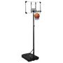 Voir la diapositive 2 : VIDAXL Support de basket-ball Transparent 235-305 cm Polycarbonate
