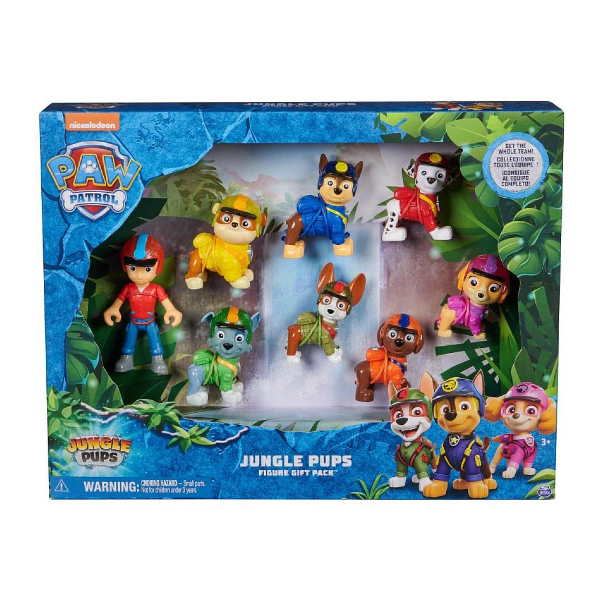 SpinMaster Multipack figurines jungle pups la pat' patrouille