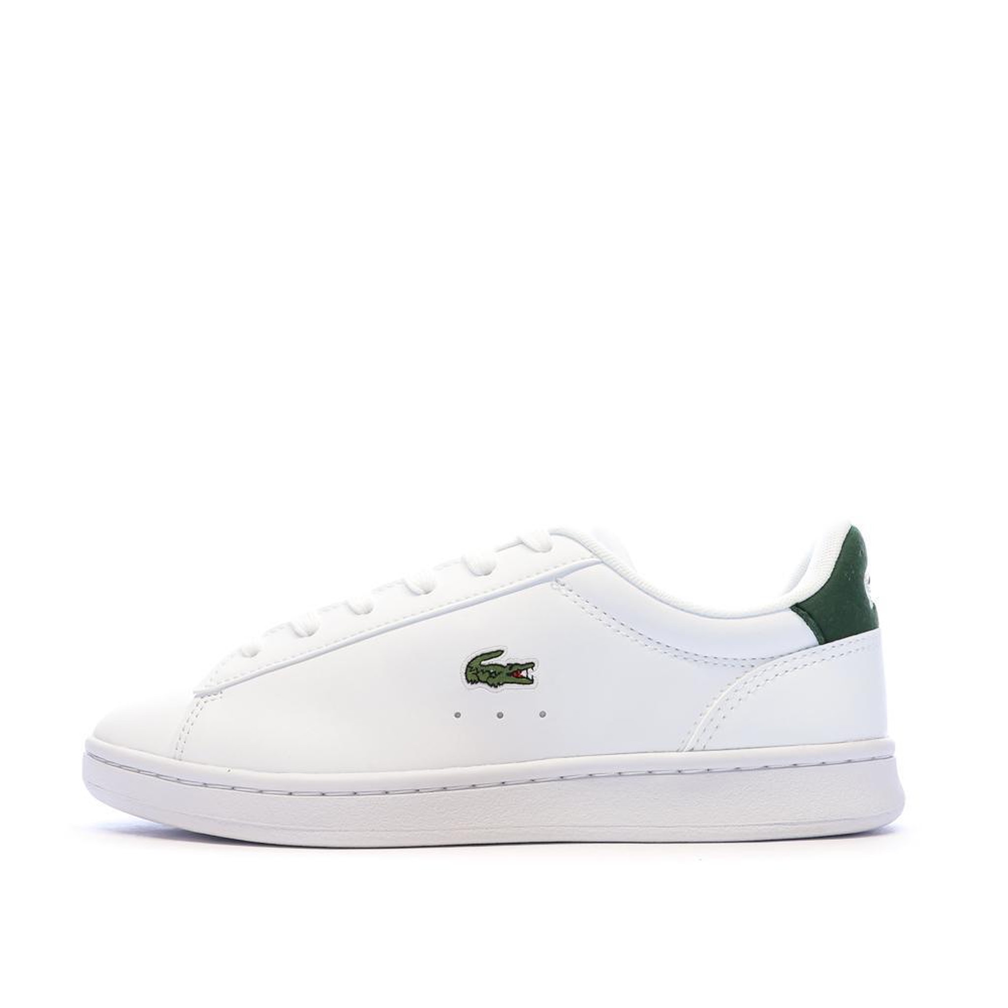 Lacoste Baskets Blanches/Vertes Femme Lacoste Carnaby Set. Coloris disponibles : Blanc
