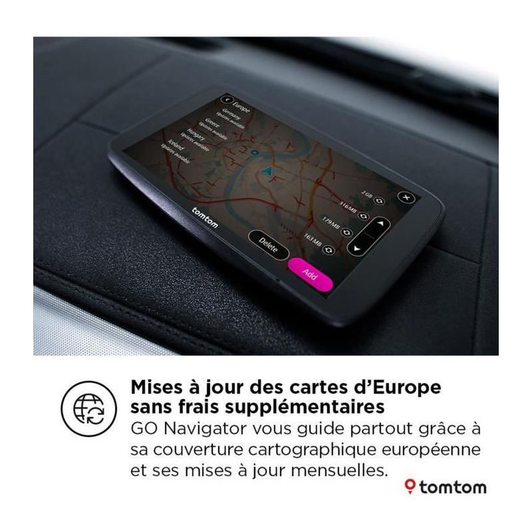 Voir la diapositive 6 : Tomtom Gps go navigator 7''
