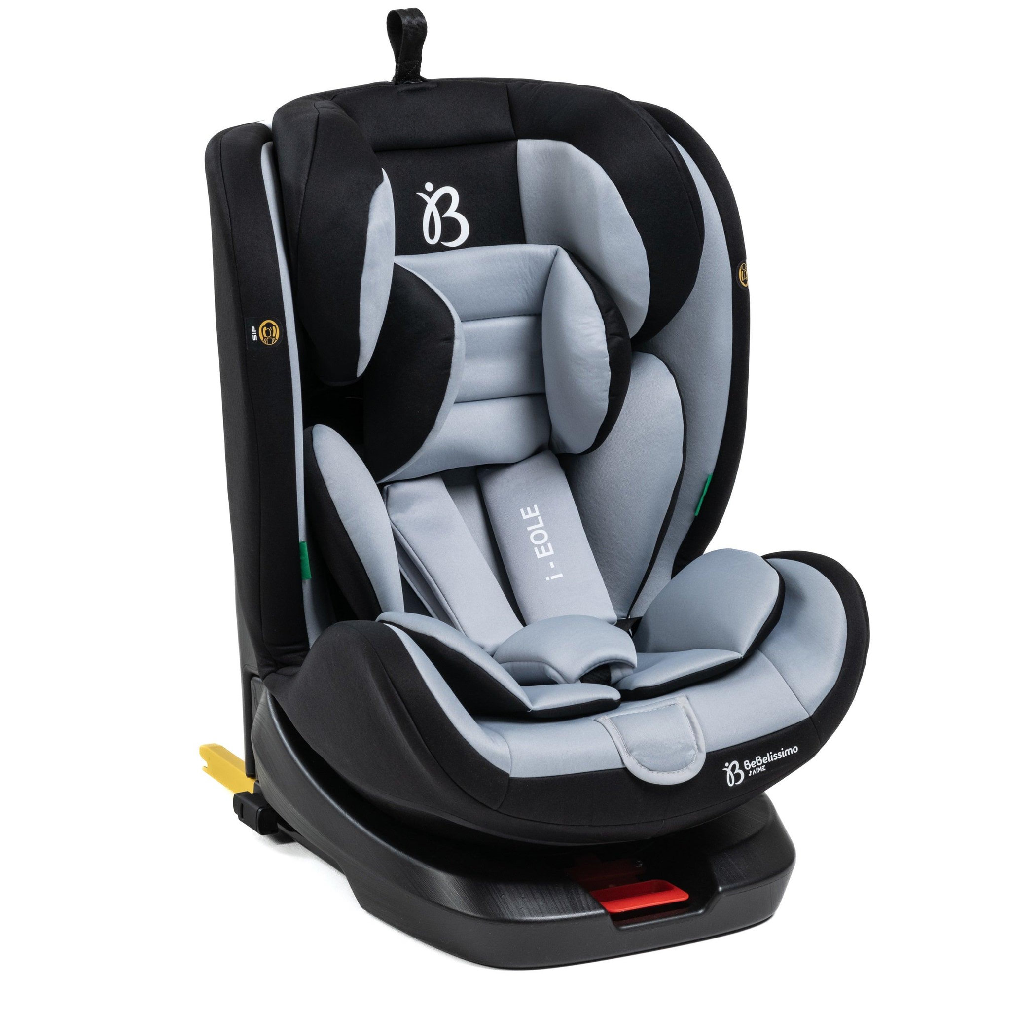 Voir la diapositive 2 : BEBELISSIMO Siège auto Isofix - pivotant 360 ° - groupe 0+/1/2/3 - (0-36kg) - i-EOLE