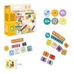 JeuJura Calendrier en bois - magnetique