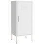 Voir la diapositive 2 : VIDAXL Armoire de rangement Blanc 42,5x35x101,5 cm Acier