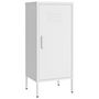 Voir la diapositive 2 : VIDAXL Armoire de rangement Blanc 42,5x35x101,5 cm Acier