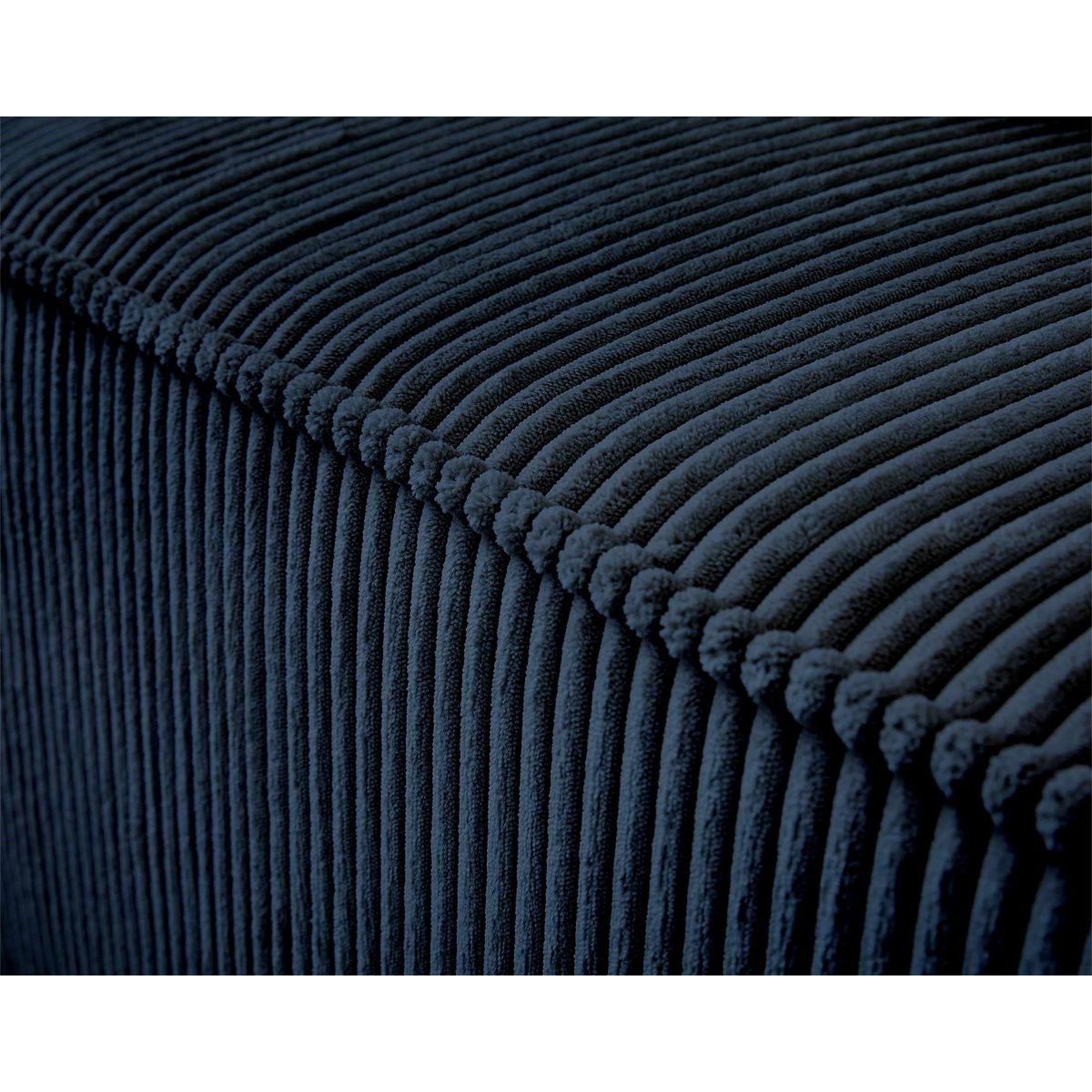 LISA DESIGN Colombine - canapé modulable d'angle gauche - 6 places - en velours côtelé