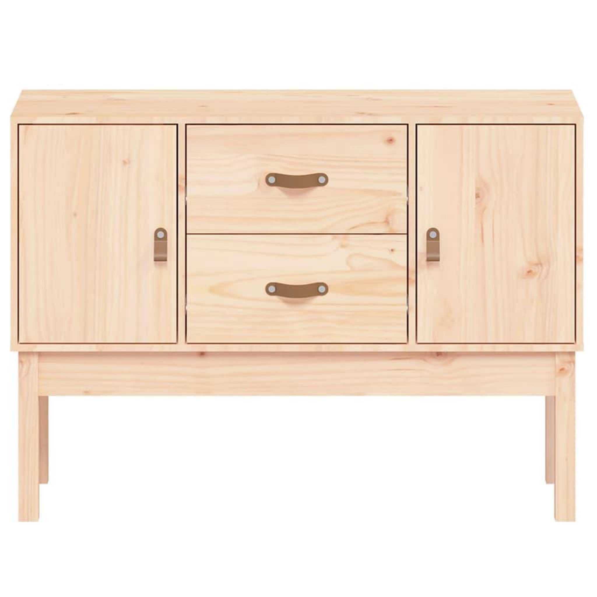 Voir la diapositive 5 : VIDAXL Buffet 110x40x78 cm Bois massif de pin