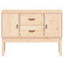 Voir la diapositive 5 : VIDAXL Buffet 110x40x78 cm Bois massif de pin