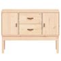 Voir la diapositive 5 : VIDAXL Buffet 110x40x78 cm Bois massif de pin