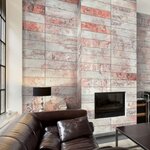 Paris Prix Papier Peint  Orange Marble  50x1000cm