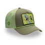 Voir la diapositive 4 : CAPSLAB Casquette trucker premium en sergé de coton Rick & Morty Cordelette