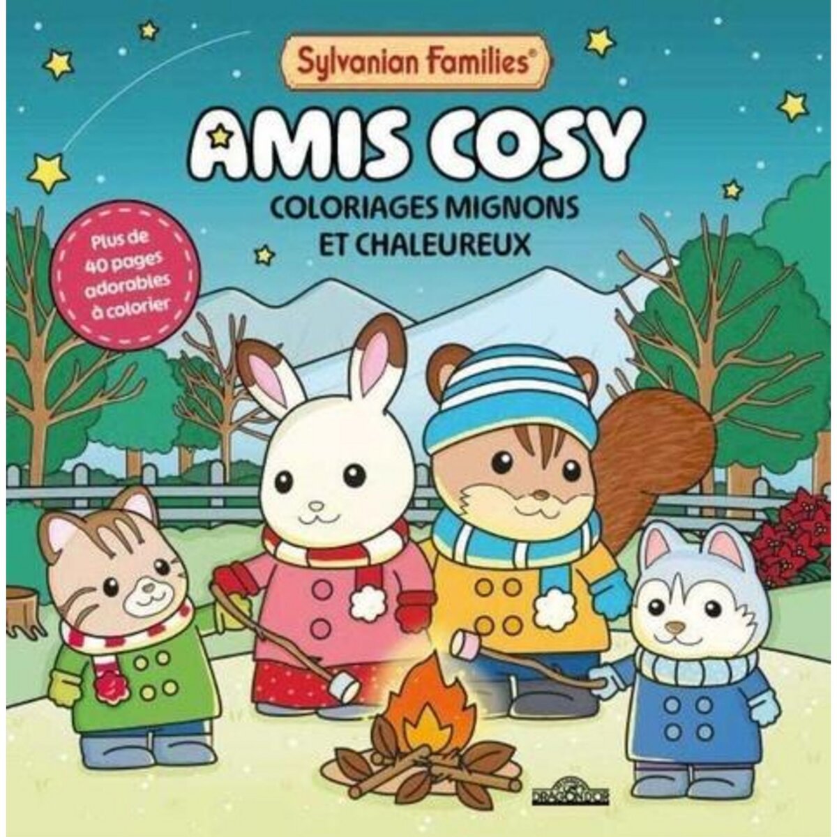 SYLVANIAN FAMILIES - AMIS COSY. COLORIAGES MIGNONS ET CHALEUREUX, Dragon d'or